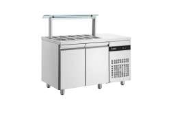 Ψυγείο Σαλατών 134.5x70x131.5cm INOMAK ZVR99
