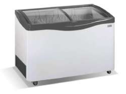 Crystal Venus 56 NL Καταψύκτης με Συρόμενα Κουρμπαριστά Τζάμια 513lt